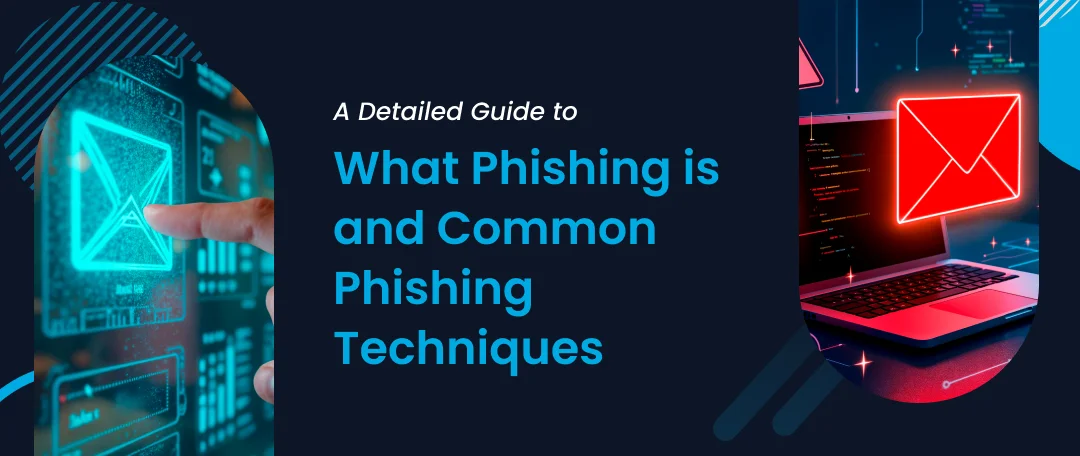 “Illustration of email and website phishing tactics used in common cyberattacks”
